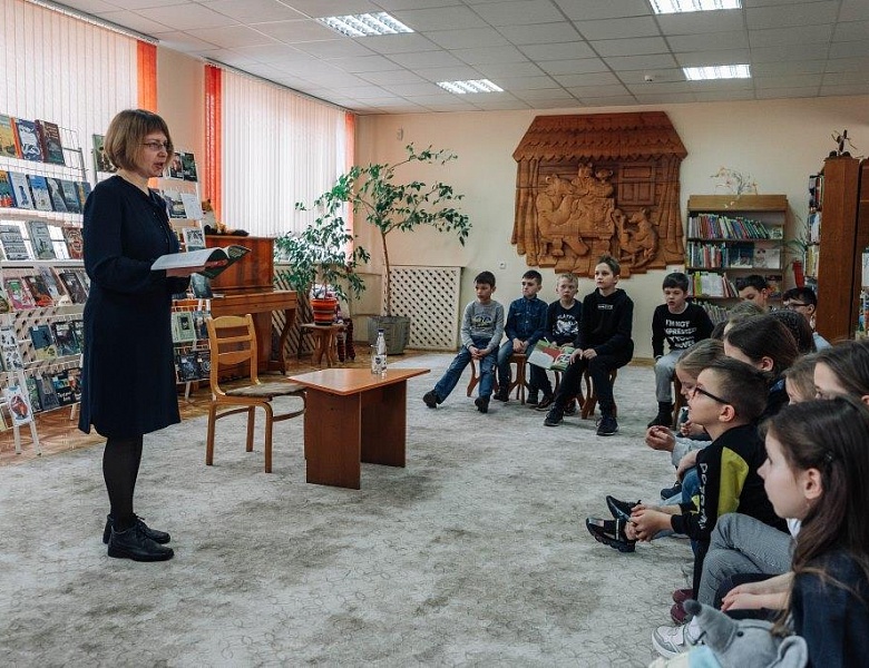 Весенние каникулы в библиотеке