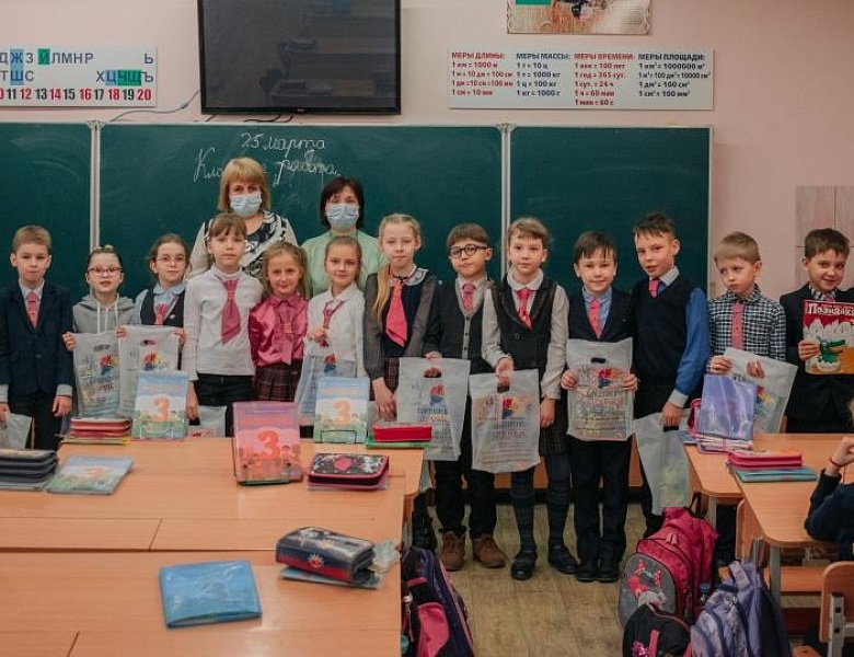 «Библиотека в чемодане» закрылась в СШ № 7 г. Бреста