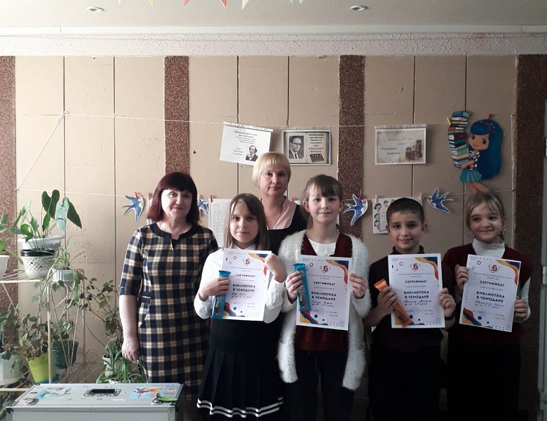 «Библиотека в чемодане» в агрогородке Клейники