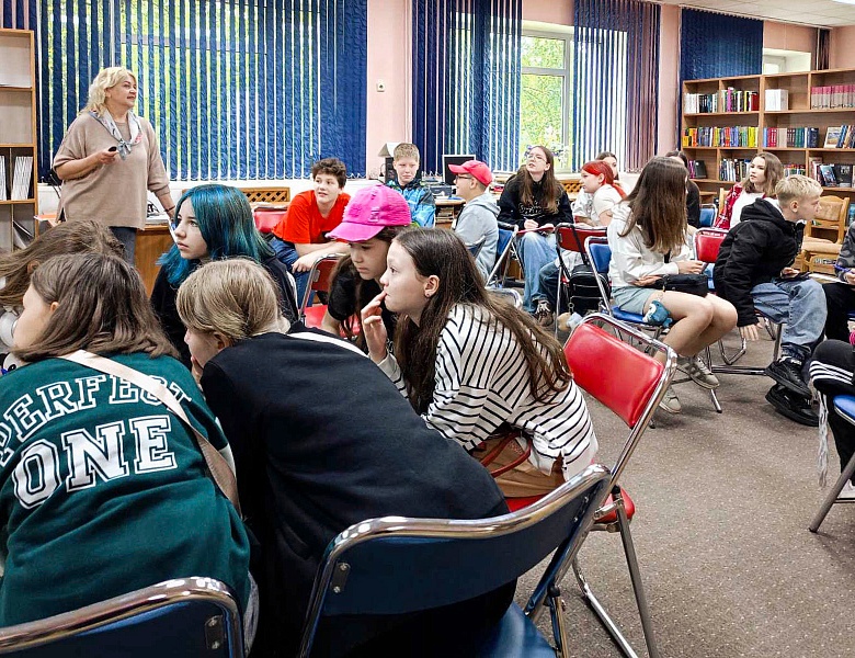 Летние каникулы в юношеском отделе