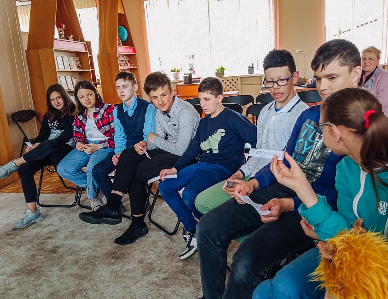 Встреча участников книжного театра «Спасательный круг»