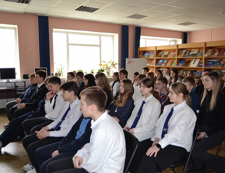 Встреча с председателем молодёжного парламента  при Брестском городском Совете депутатов