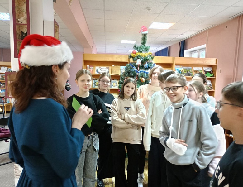 Новогодняя встреча в клубе для читающих подростков «КЛЮЧ»