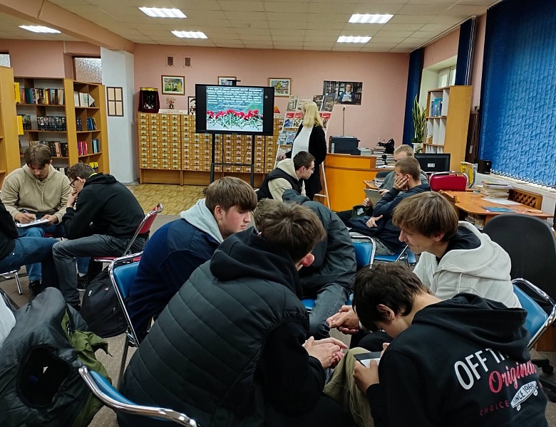 Мероприятия в юношеском отделе библиотеки, посвящённые Дню Победы