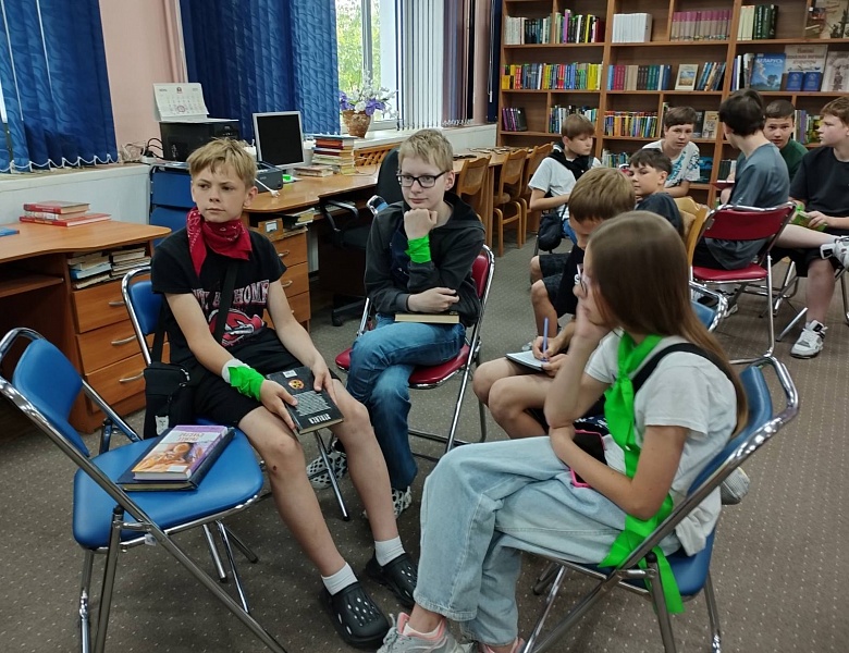 Летние каникулы в юношеском отделе