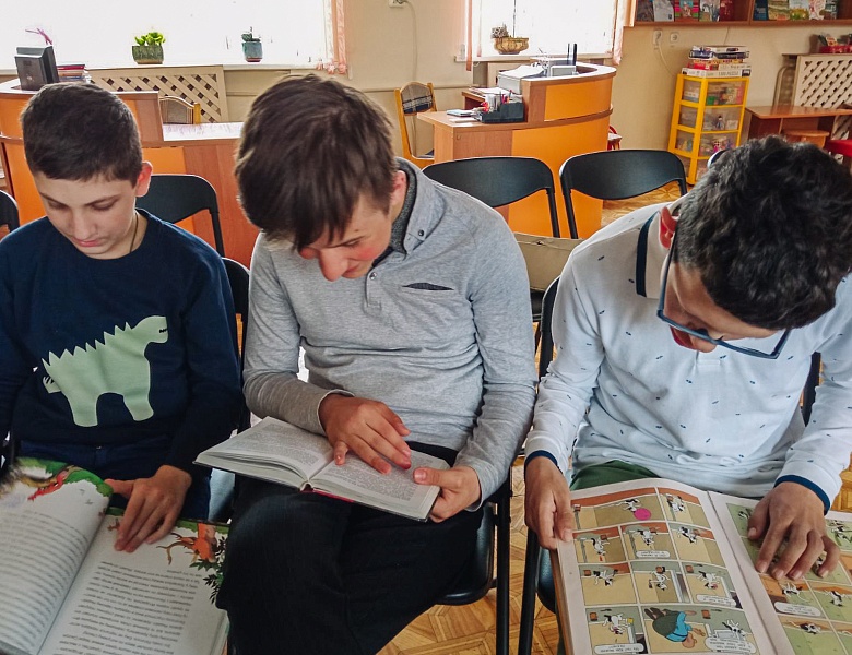 Встреча участников книжного театра «Спасательный круг»