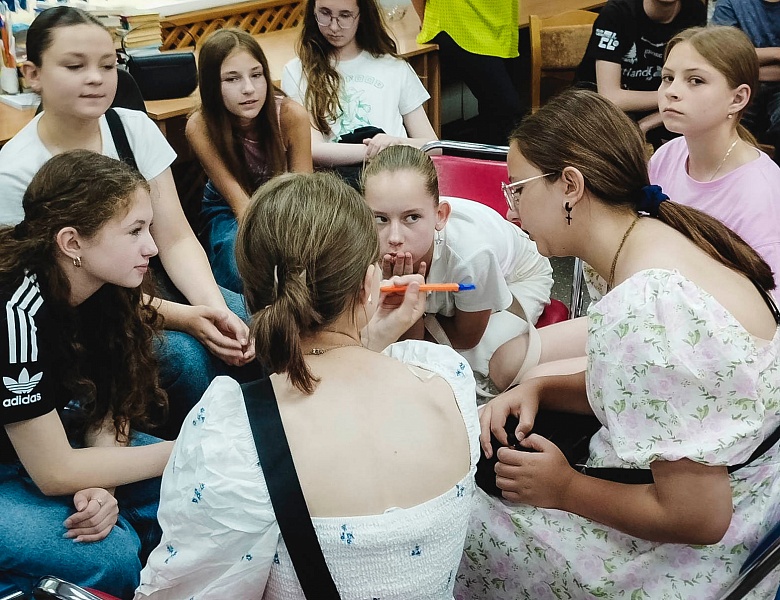 Летние каникулы в юношеском отделе