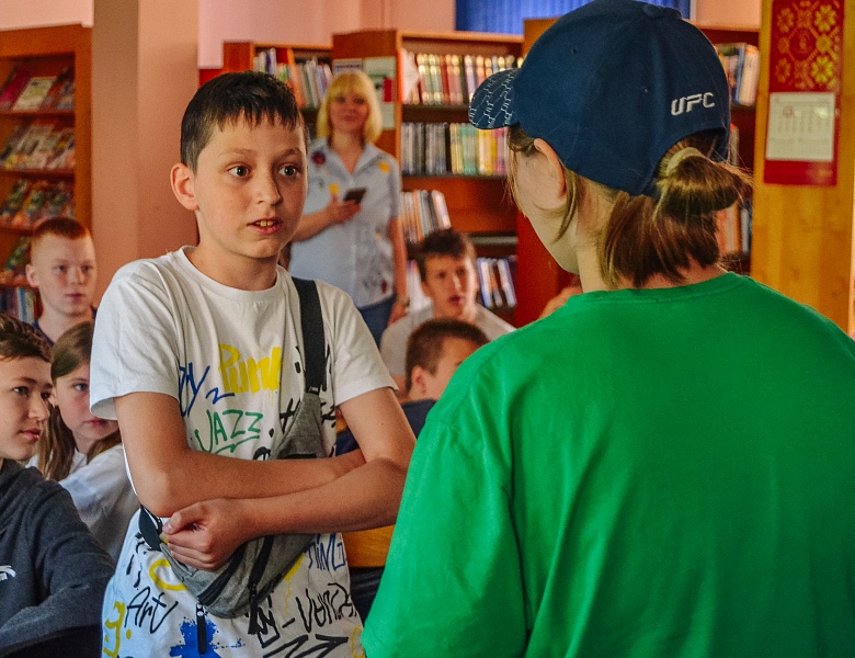 Летние каникулы в юношеском отделе