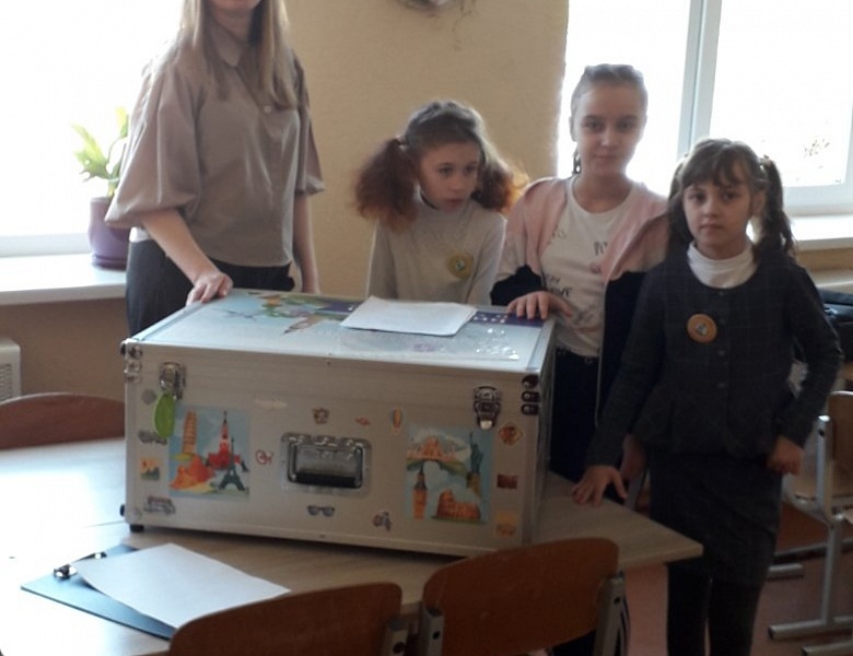 «Библиотека в чемодане» в агрогородке Клейники