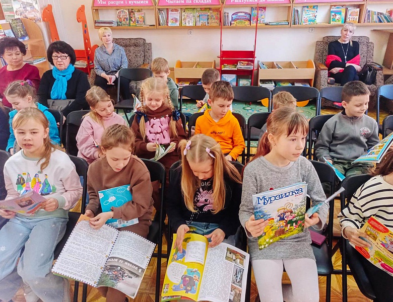 Встреча с Татьяной Демидович в детском отделе