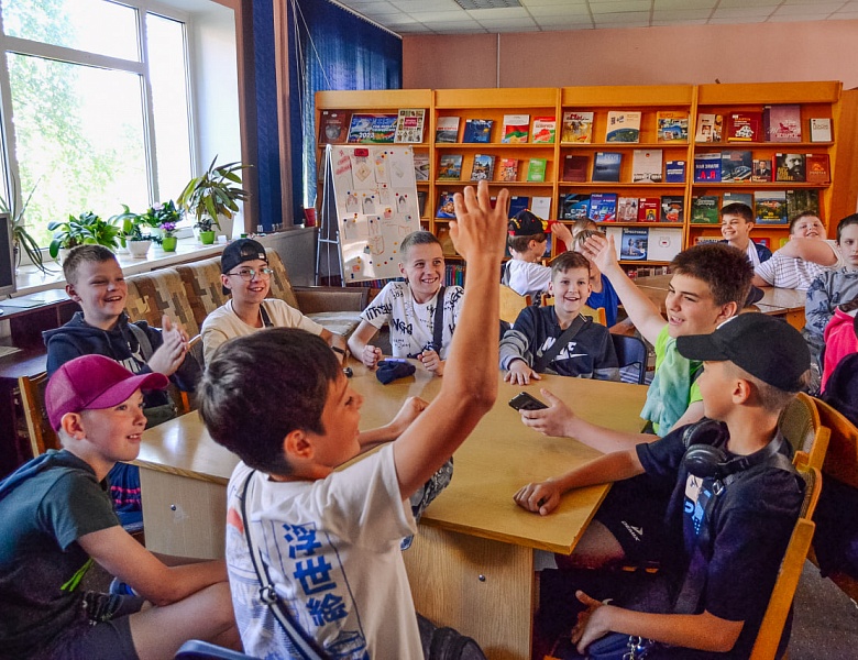 Лучшие каникулы — каникулы в библиотеке. Работа с летними пришкольными лагерями