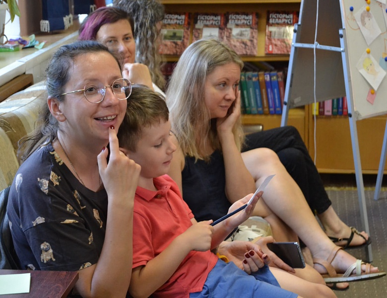 Творческая встреча с белорусским автором Екатериной Залесской