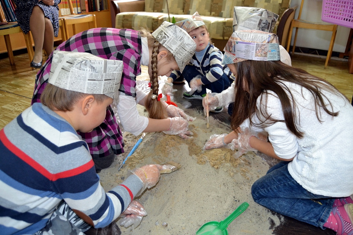 Раскопки в библиотеке