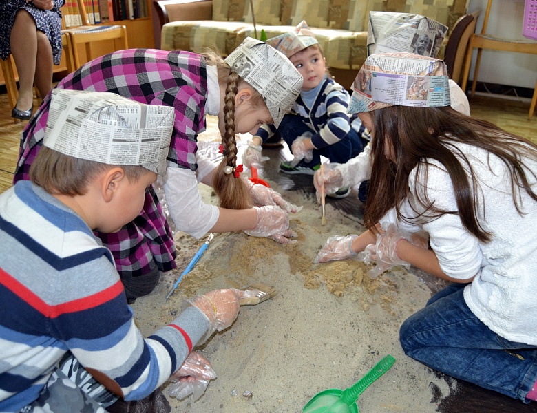 Раскопки в библиотеке