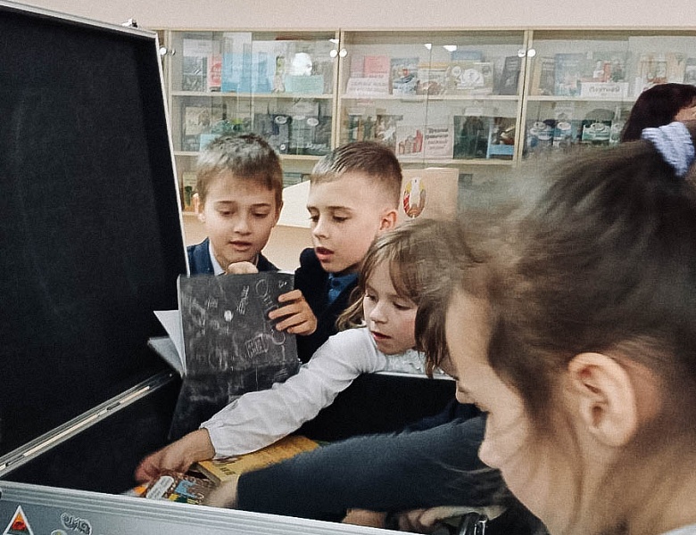 Новая остановка «Библиотеки в чемодане»