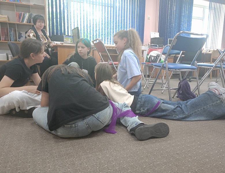 Летние каникулы в юношеском отделе