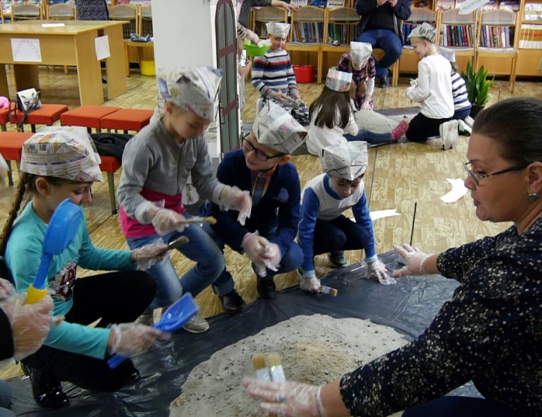 Раскопки в библиотеке