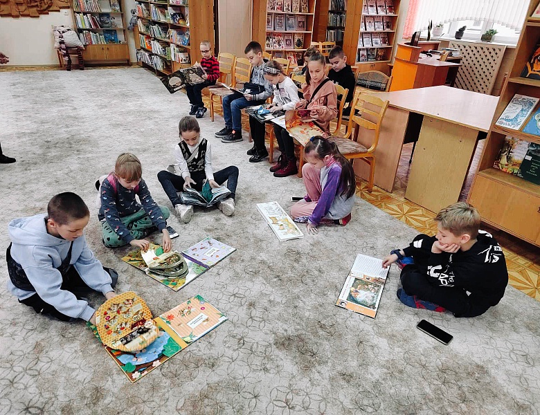 Шестой учебный день в библиотеке