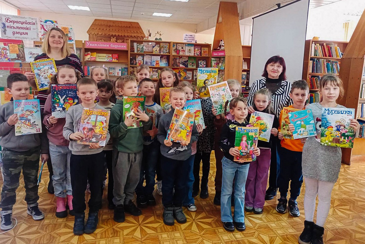 Встреча с Татьяной Демидович в детском отделе