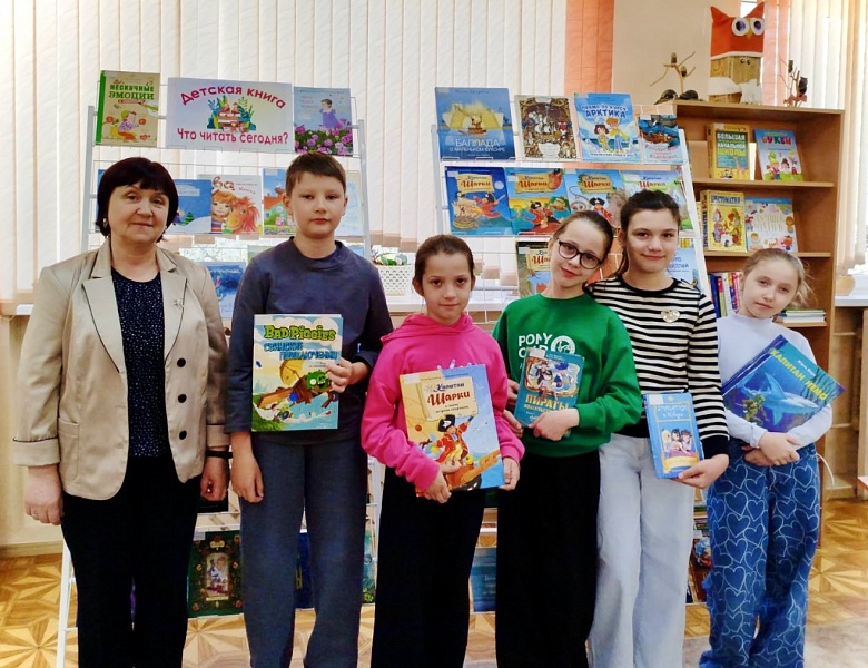 Юные моряки в гостях у детского отдела