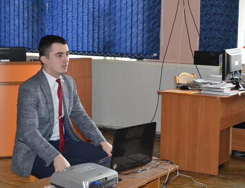 Встреча с председателем молодёжного парламента  при Брестском городском Совете депутатов