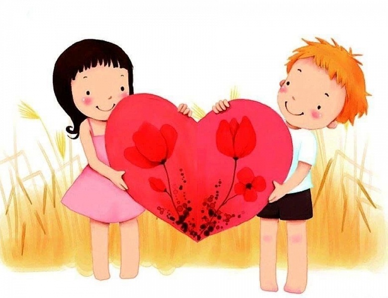 Подарю сердечко маме!