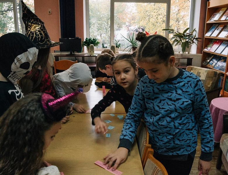 Хэллоуин в библиотеке