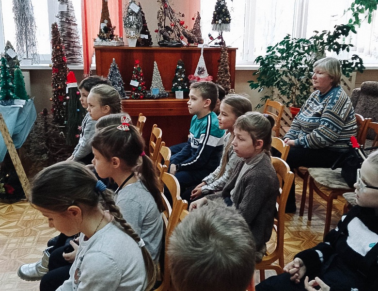 Зимние каникулы в библиотеке