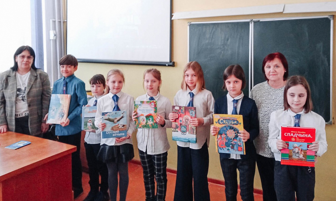 Далучыць да роднага слова: заняткі ў СШ №13 г. Брэста імя У.І. Хована