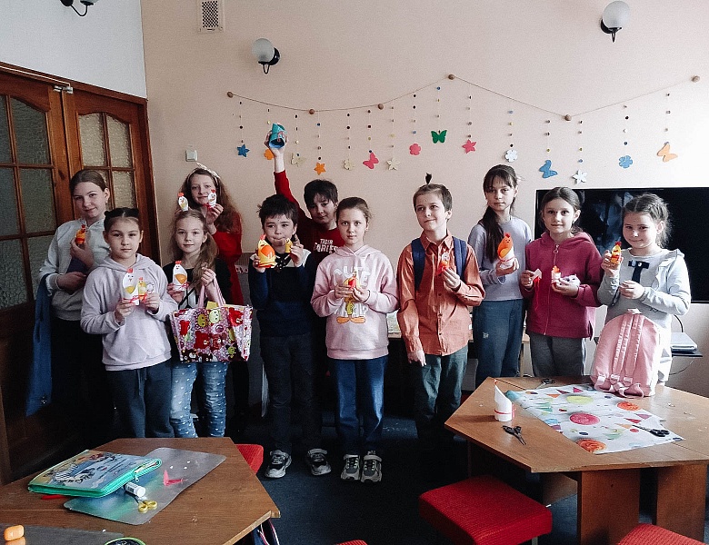 Занятие в Школе маленьких волшебников