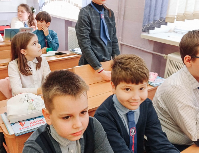 Далучыць да роднага слова: заняткі ў СШ №13 г. Брэста імя У.І. Хована