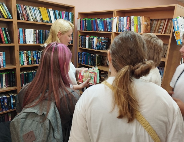 Летние каникулы в юношеском отделе