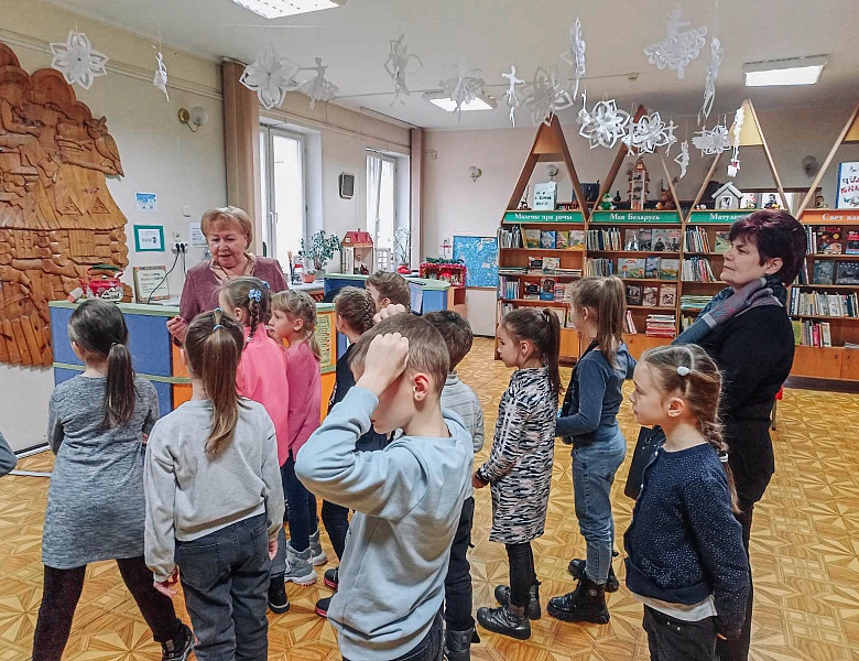 Зимние каникулы в библиотеке