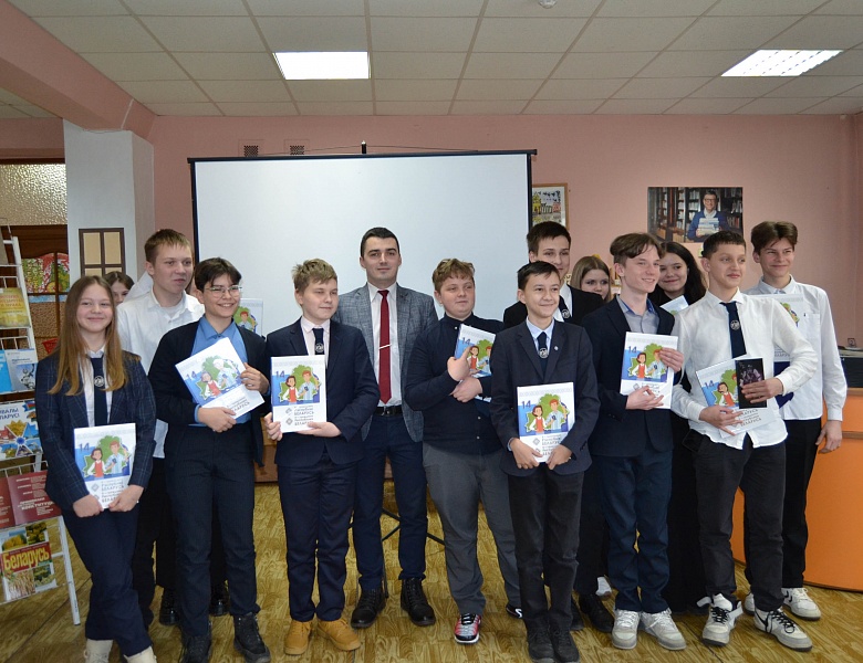 Встреча с председателем молодёжного парламента  при Брестском городском Совете депутатов