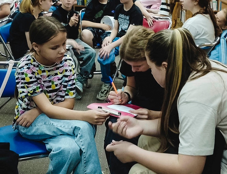 Летние каникулы в юношеском отделе