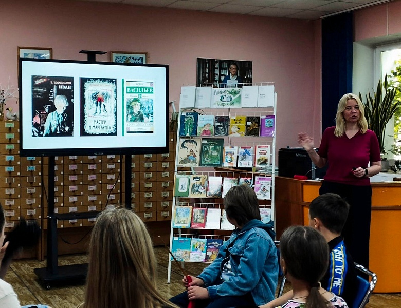 Летние каникулы в юношеском отделе