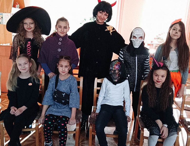 Хэллоуин в Школе маленьких волшебников