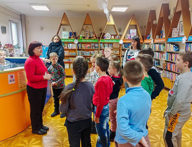 Зимние каникулы в библиотеке