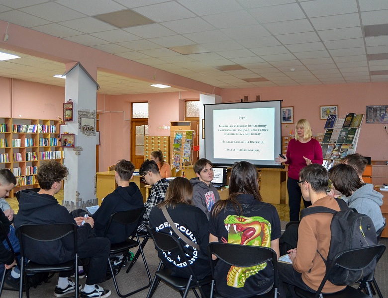 Тыдзень роднай мовы ў юнацкім аддзеле