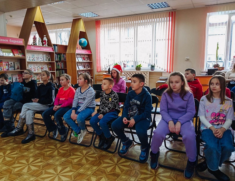 Зимние каникулы в библиотеке