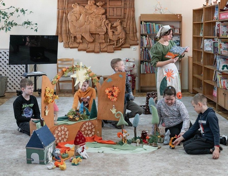 Творческая встреча с детским автором  Ольгой Сандриковой