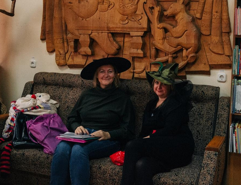 Хэллоуин в библиотеке