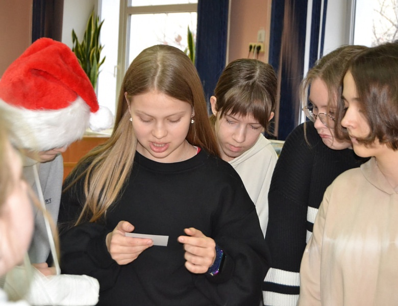 Новогодняя встреча в клубе для читающих подростков «КЛЮЧ»