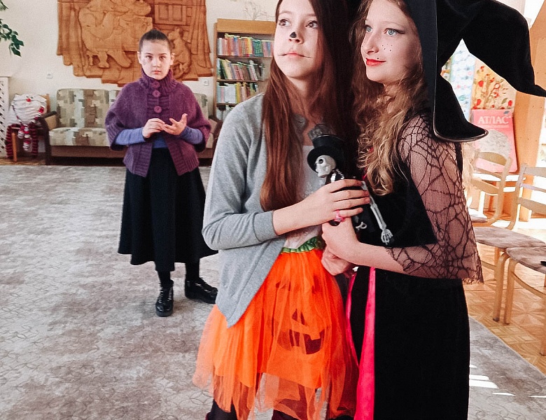 Хэллоуин в Школе маленьких волшебников