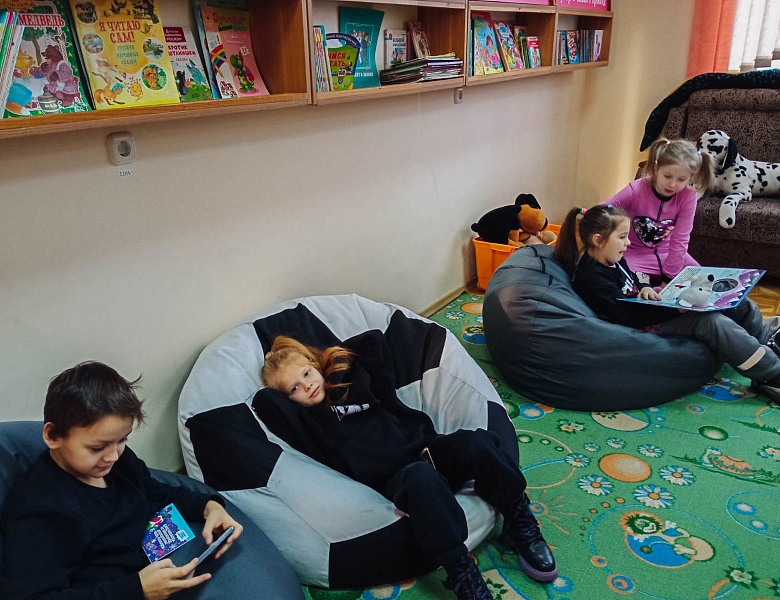 Зимние каникулы в библиотеке