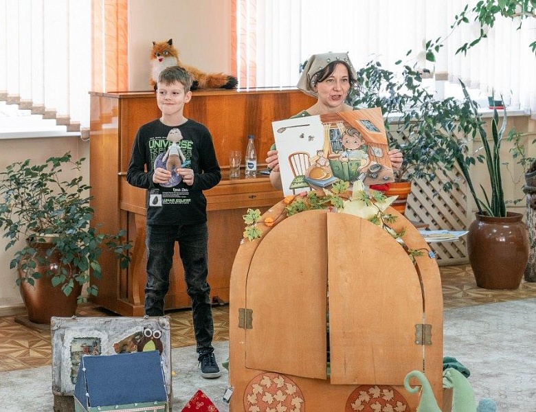 Творческая встреча с детским автором  Ольгой Сандриковой