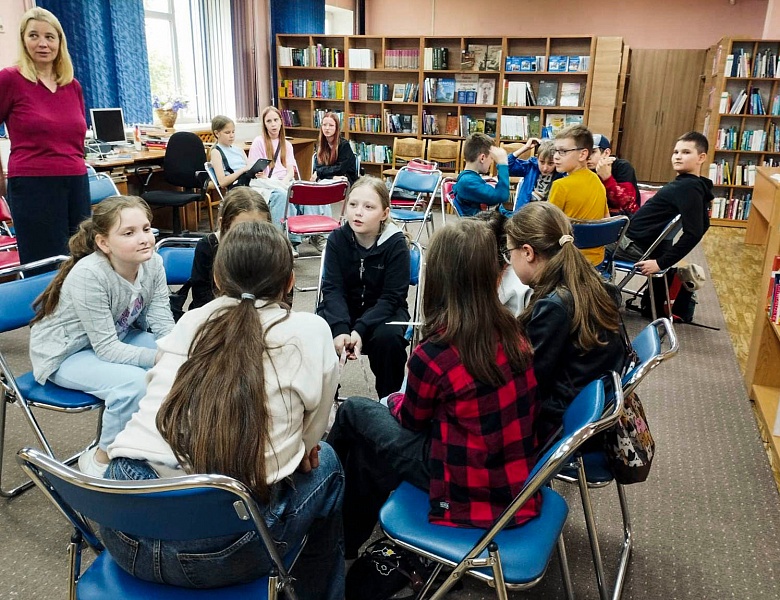 Летние каникулы в юношеском отделе