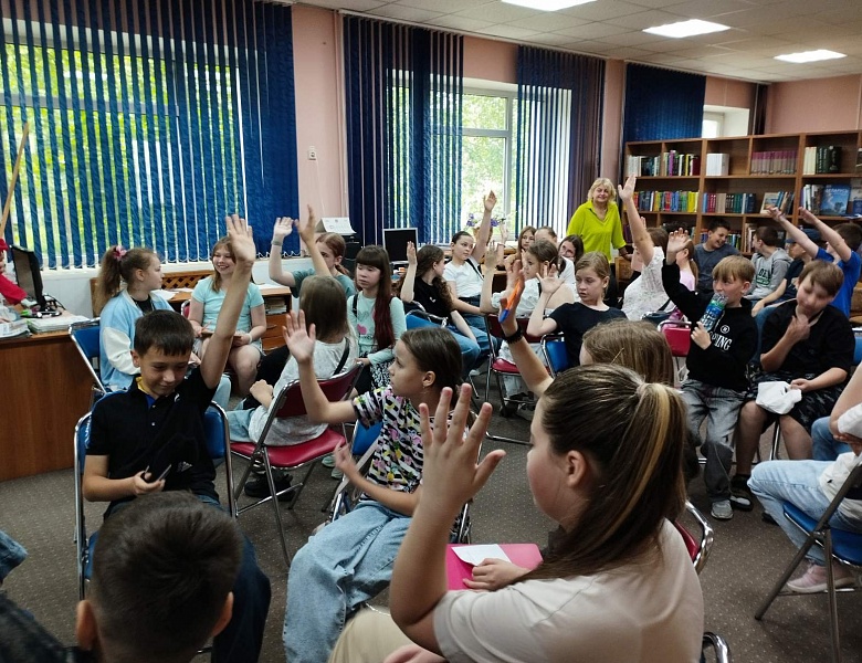 Летние каникулы в юношеском отделе