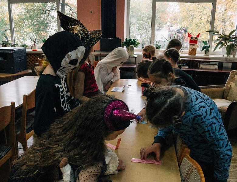 Хэллоуин в библиотеке