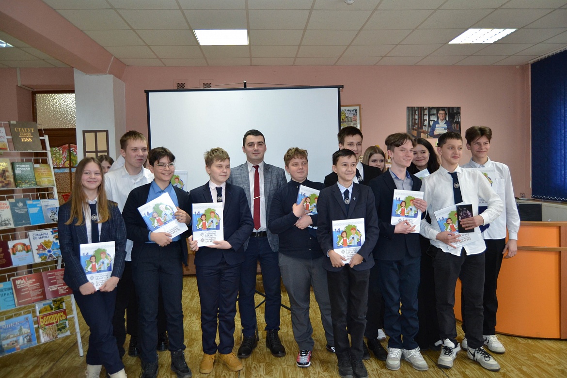 Встреча с председателем молодёжного парламента  при Брестском городском Совете депутатов